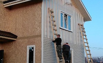 Обновление дома сайдингом 