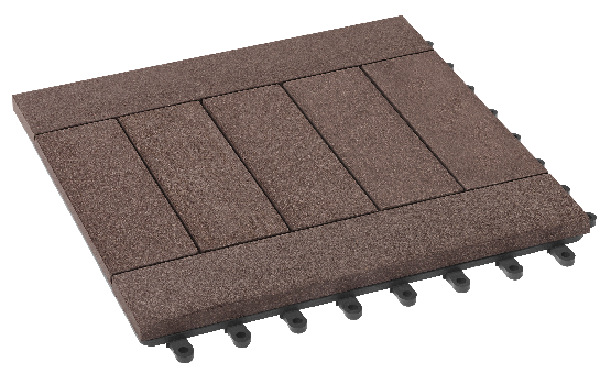 Модульный паркет ДПК GRINDERDECO Комфорт 5 Шоколад купить в Нарткале