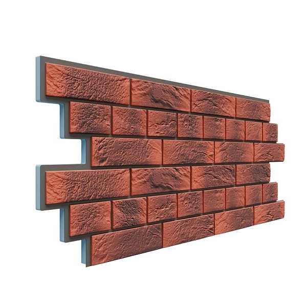 Фасадная термопанель Доломит Венецианский кирпич 20 мм Корса купить в Нарткале