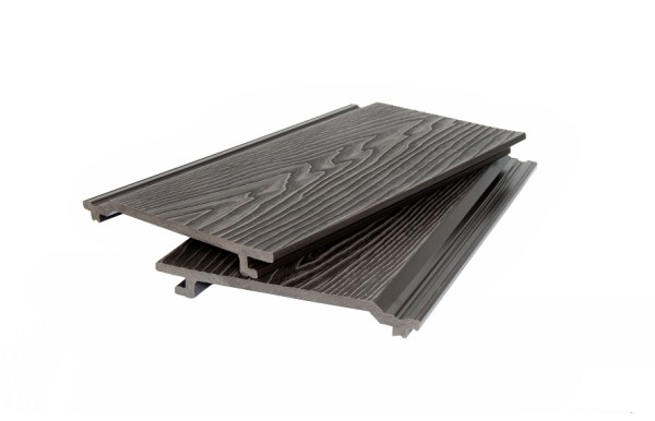 Фасадная доска POLIVAN GROUP 3D фактура дерева DENPASAR тёмно-коричневый купить в Нарткале