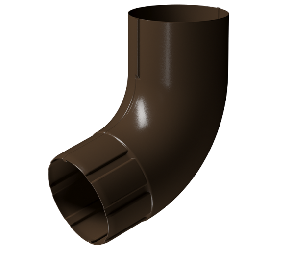 Колено 72° D90 Döcke STAL PREMIUM Каштан, (RAL 8017) купить в Нарткале