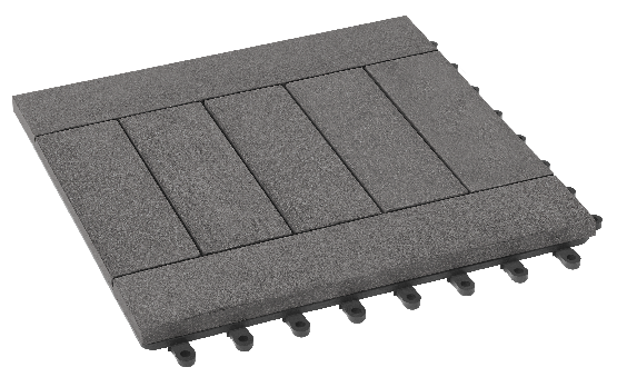 Модульный паркет ДПК GRINDERDECO Комфорт 5 Серый базальт купить в Нарткале