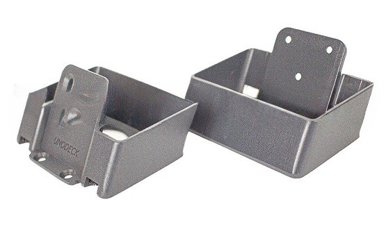 Крепления перил наклонное из алюминия GardenParkett Серый купить в Нарткале