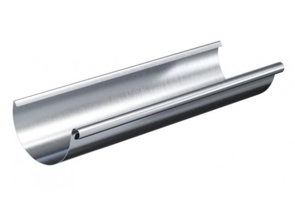 Водосток Aquasistem, Система 125x90 - Желоб водосточный оцинковка 3 метра купить в Нарткале