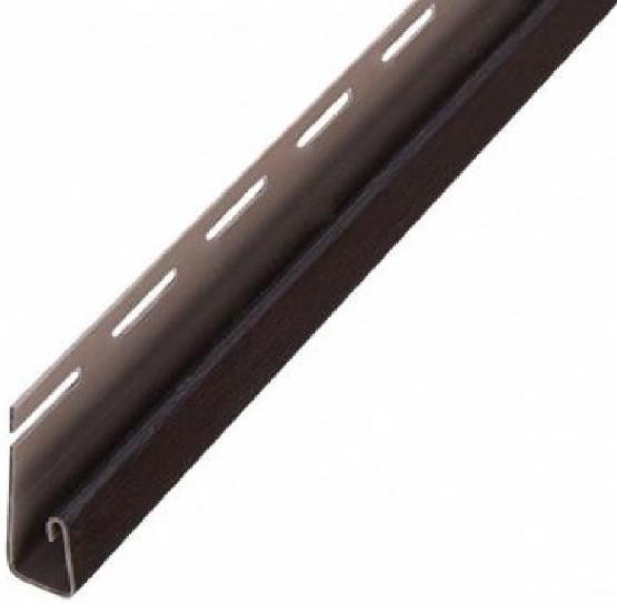 J-профиль Альта-профиль для откоса универсального Альта Декор (отделочные элементы) Коричневый купить в Нарткале