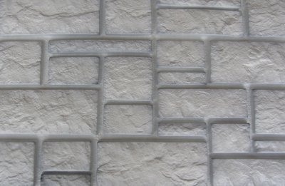 Фасадная панель Аэлит дворцовый камень Белый