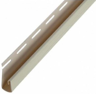 J-профиль Альта-профиль для откоса универсального Альта Декор (отделочные элементы) Кремовый