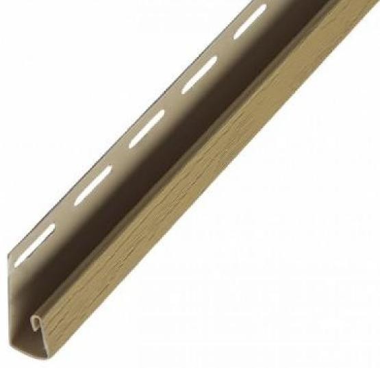 J-профиль Альта-профиль для откоса универсального Альта Декор (отделочные элементы) Песчаный купить в Нарткале