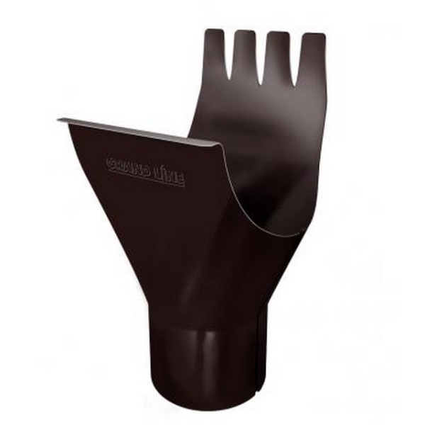 Водосток Grand Line 150x100 – Воронка желоба RAL 8017 купить в Нарткале