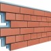Термопанели Доломит Кирпич 40 мм Красный купить в Нарткале