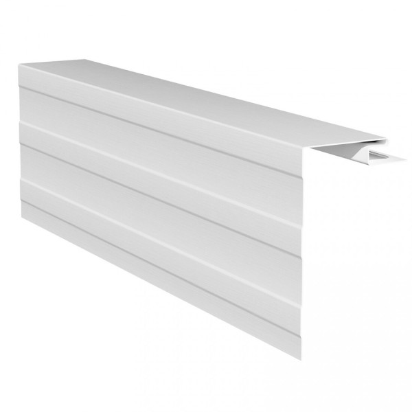 Приоконная планка (околооконный профиль) для сайдинга, белый купить в Нарткале