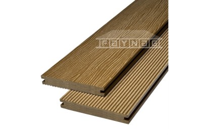 Террасная доска из ДПК Faynag Premium Massive 3D — Орех