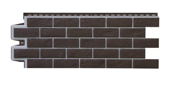 ФП Grand Line состаренный кирпич премиум Шоколадный (шов RAL 7006) купить в Нарткале