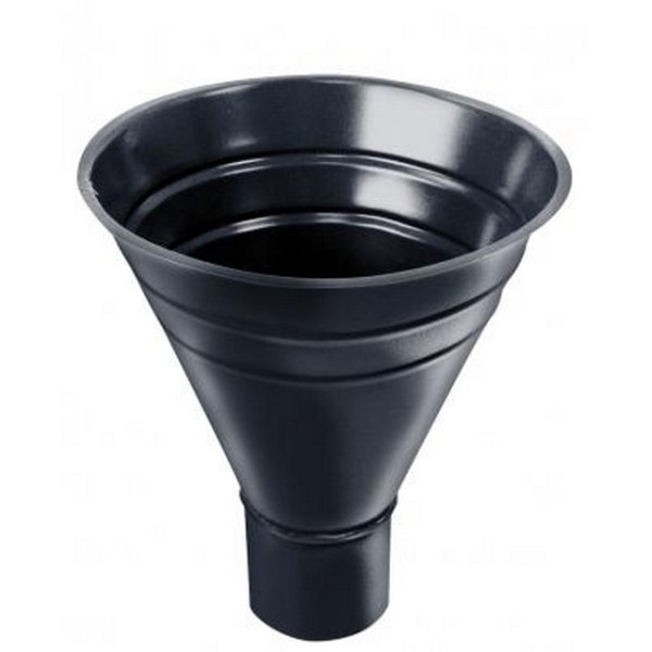 Водосток Grand Line 125x90 – Воронка водосборная RAL 7024 купить в Нарткале