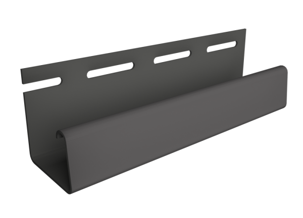 Фасадный J-профиль 30 мм Графитовый купить в Нарткале