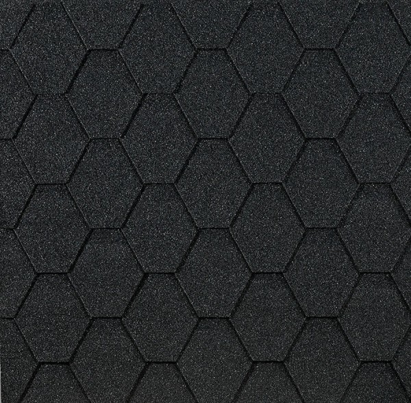 Гибкая черепица EURASIA Docke, Коллекция ШЕСТИГРАННИК Серый купить в Нарткале