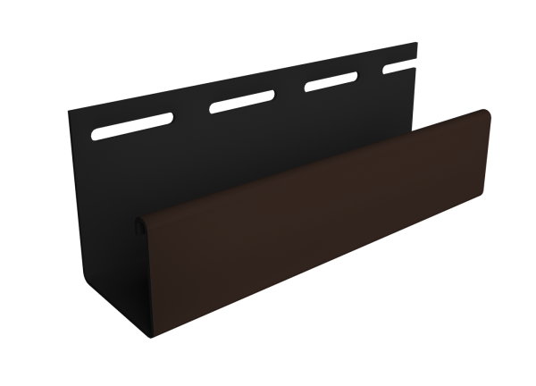 Фасадный J-профиль 30 мм Шоколадный купить в Нарткале