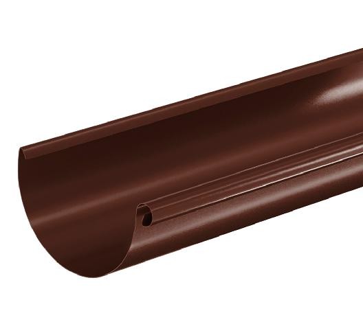 Водосток Aquasistem, система 150/100 - Водосточный желоб 3.00м RAL 8017 Коричневый купить в Нарткале