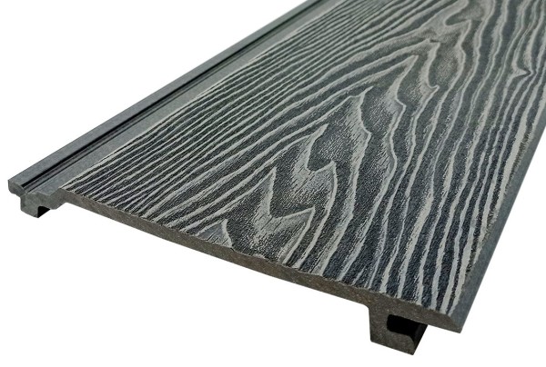 Сайдинг Darvolex 185x19x3000мм, 3D тиснение Серый купить в Нарткале