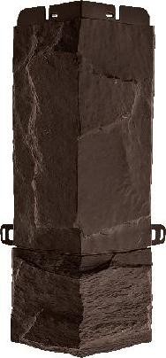 Угол наружный Альта-Профиль Гранит ЭКО - Коричневый купить в Нарткале