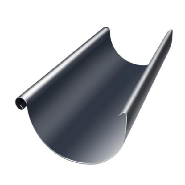 Водосток Grand Line 125x90 – Желоб 3м RAL 7024 купить в Нарткале