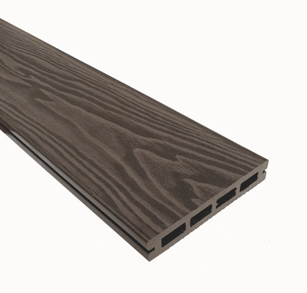 Террасная доска из ДПК Terrapol Смарт 3D Пустотелая с пазом Тик Киото купить в Нарткале