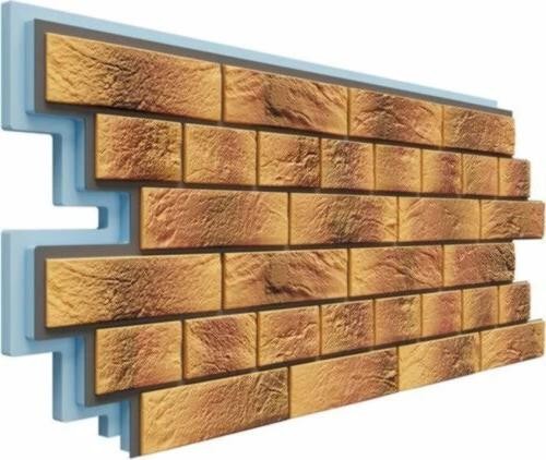 Термосайдинг Доломит Венецианский Кирпич 40 мм Нарва купить в Нарткале