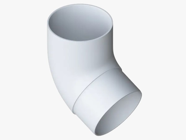 Водосток Альта-Профиль ПВХ – Колено 67 (белый) купить в Нарткале