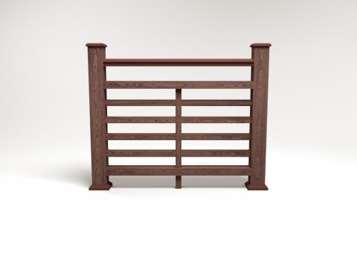 Ограждение из ДПК FG4 шоколад купить в Нарткале