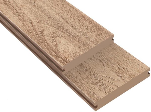 Террасная доска ДПК Outdoor 3D полнотелая NEVADA/CALIFORNIA дуб купить в Нарткале