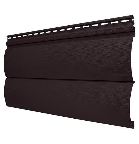 Акриловый Сайдинг Tecos - Оцилиндрованный брус двойной (под бревно), Арабика купить в Нарткале