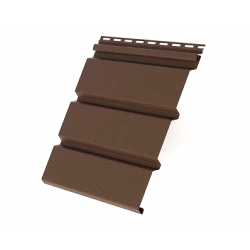 Софит без перфорации, коричневый купить в Нарткале