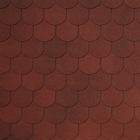 Гибкая черепица Tegola ASSISI sangiovese 400 купить в Нарткале