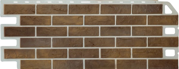Фасадная панель Альта-Профиль Кирпич Рустикальный 02 купить в Нарткале