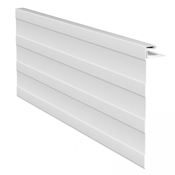 J-фаска ( ветровая, карнизная планка ) для сайдинга, белый купить в Нарткале