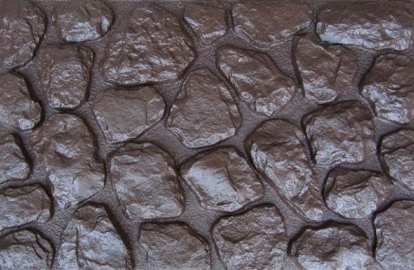 Фасадная панель Аэлит Камень мелкий Коричневый купить в Нарткале