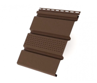 Софит с центральной перфорацией, коричневый купить в Нарткале
