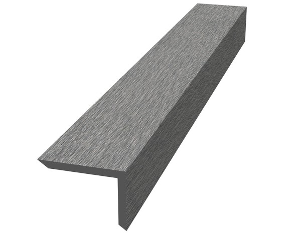 Уголок ДПК для террасной доски NauticPrime, 60x40x2900мм Тёмно-серый купить в Нарткале