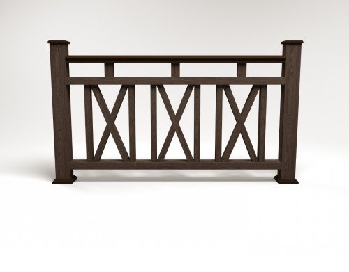 Ограждение из ДПК FG3 венге купить в Нарткале