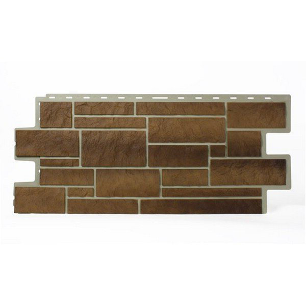 Цокольный сайдинг Tecos ImaBel “Камень” – Янтарь №705 купить в Нарткале