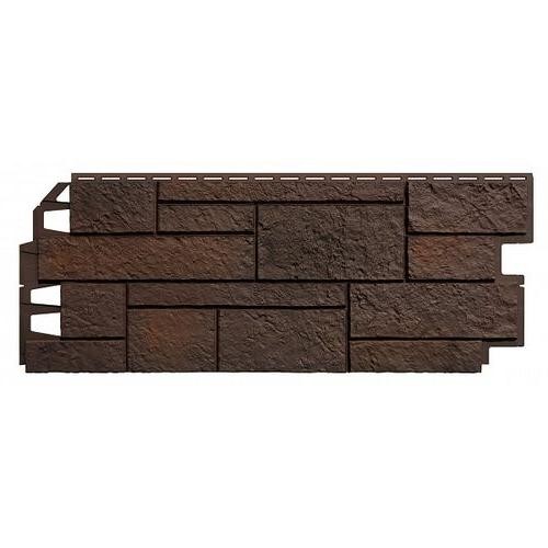 Фасадные панели ТЕХНОНИКОЛЬ Песчаник Тёмно-коричневый купить в Нарткале