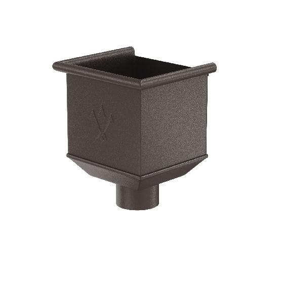 Водосток Aquasistem, Система 150/100 - Водосборная воронка RR 32 Тёмно-коричневый matt купить в Нарткале