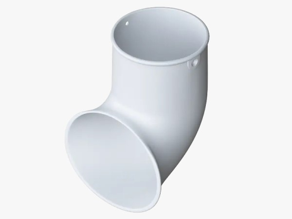 Водосток Альта-Профиль ПВХ – Слив трубы (белый) купить в Нарткале