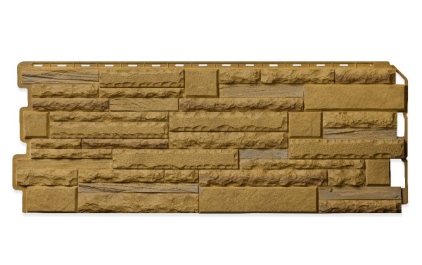 Фасадная панель Цокольный сайдинг Альта профиль Скалистый камень Альпы Комби купить в Нарткале