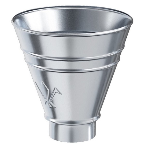 Водосток Aquasistem, Система 150/100 - Воронка водосборная круглая оцинковка купить в Нарткале