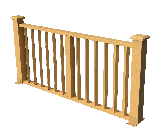 Ограждения декоративное ДПК GRINDERDECO Бруклин песчаник. купить в Нарткале