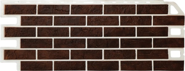 Фасадная панель Альта-Профиль Кирпич Рустикальный 06 купить в Нарткале