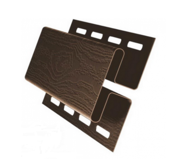 H-профиль (соеденительная планка)для сайдинга, коричневый купить в Нарткале