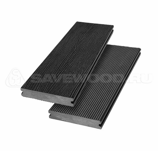 Террасная доска SW Abies (R) - радиальный распил Черный купить в Нарткале