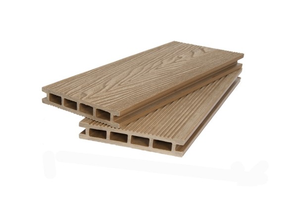 Террасная доска ДПК POLIVAN GROUP 3D+вельвет пустотелая двухсторонняя DENPASAR песочный купить в Нарткале